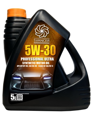 Моторное масло SVANCER Professional Ultra 5W-30 SP GF-6A 5л (SVL037)