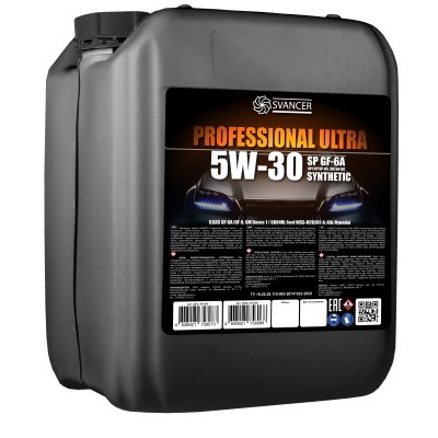 Моторное масло SVANCER Professional Ultra 5W-30 SP GF-6A 20л (SVL036)