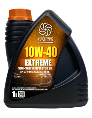 Моторное масло SVANCER EXTREME 10W-40 SL/CF 1л (SVL077)