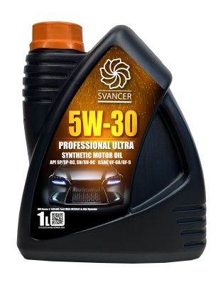 Моторное масло SVANCER Professional Ultra 5W-30 SP GF-6A 1л (SVL038)